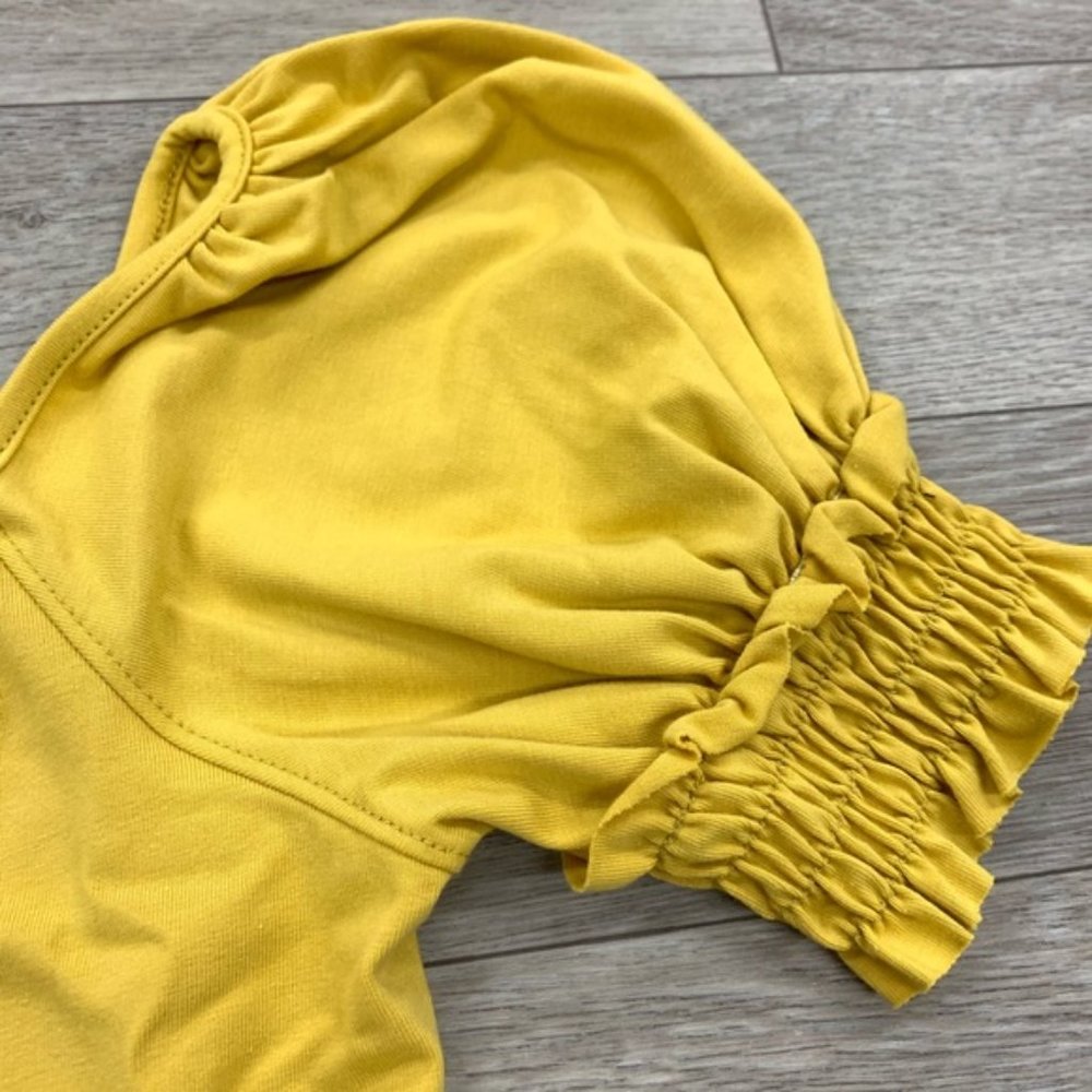 Free People We the Free Yellow Peony Tee - Picture 2 of 2